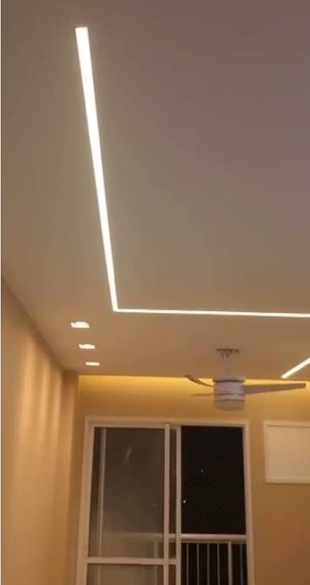 Perfil LED de teto